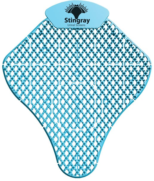 Urinal Screen Stingray - Deodorizing & Cleaning Pads for Men's Restrooms | Freshens & Protects Toilets in Homes, Offices & Public Bathrooms