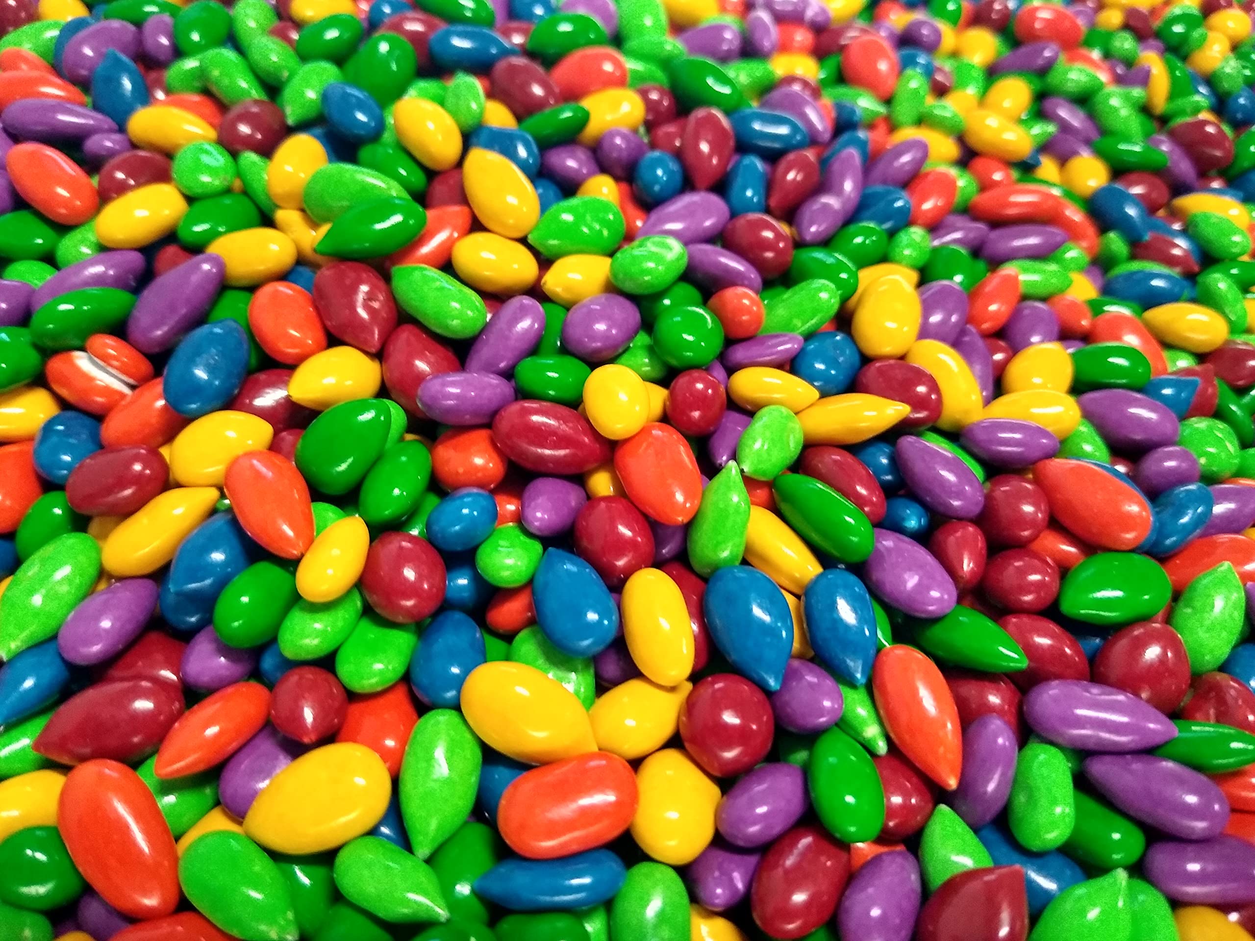 Sunbursts Chocolate Covered Sunflower Seeds - 1 lb Bag of Colorful, Fresh & Crunchy Snacks - Perfect for Parties, Gifts & Healthy On-the-Go Treats