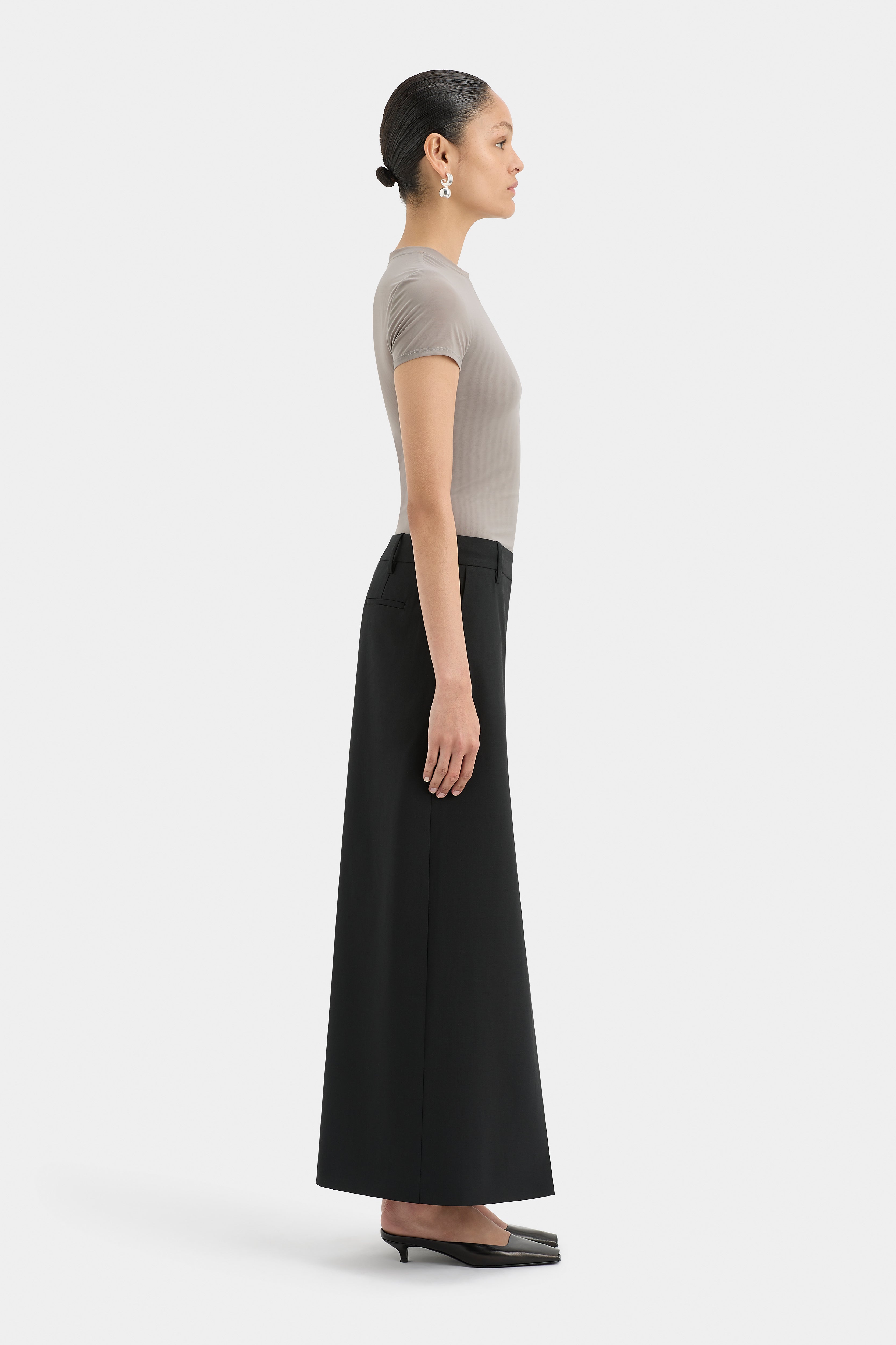 Leonardo Belted Skirt for Women - High Waist Wrap Midi Skirt with Adjustable Belt - Perfect for Office, Date Night & Casual Outfits