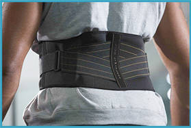 Copper Fit Back Pro Support Brace - Adjustable Compression for Lower Back Pain Relief - Ideal for Work, Sports & Daily Activities