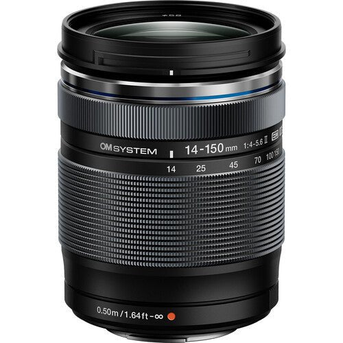 OM SYSTEM M.Zuiko Digital ED 14-150mm f/4-5.6 II Lens - Weatherproof Micro Four Thirds Zoom Lens for Travel, Wildlife & Landscape Photography