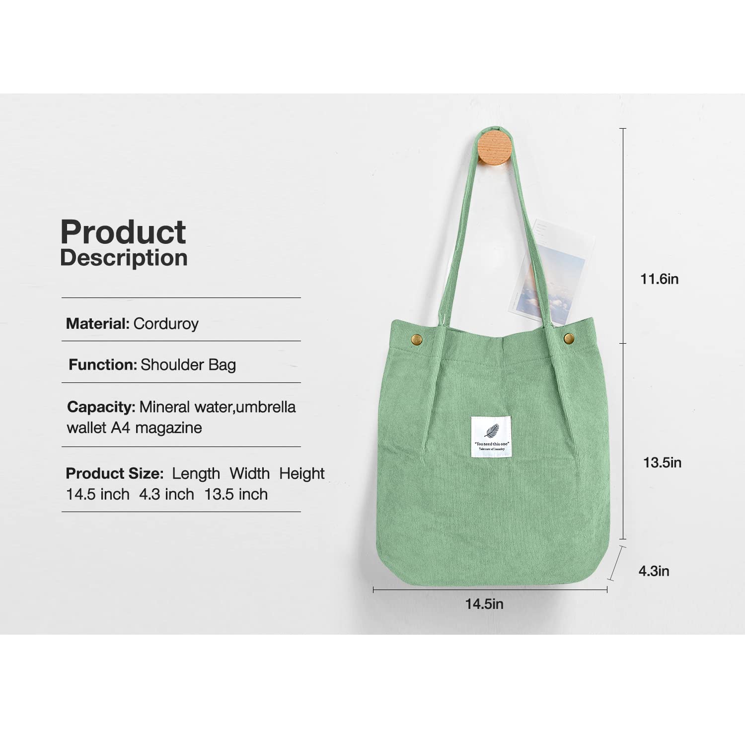 Stylish Women's Tote Bags for Grocery Shopping - Large Reusable Shoulder Bag for Work, Beach & Daily Use
