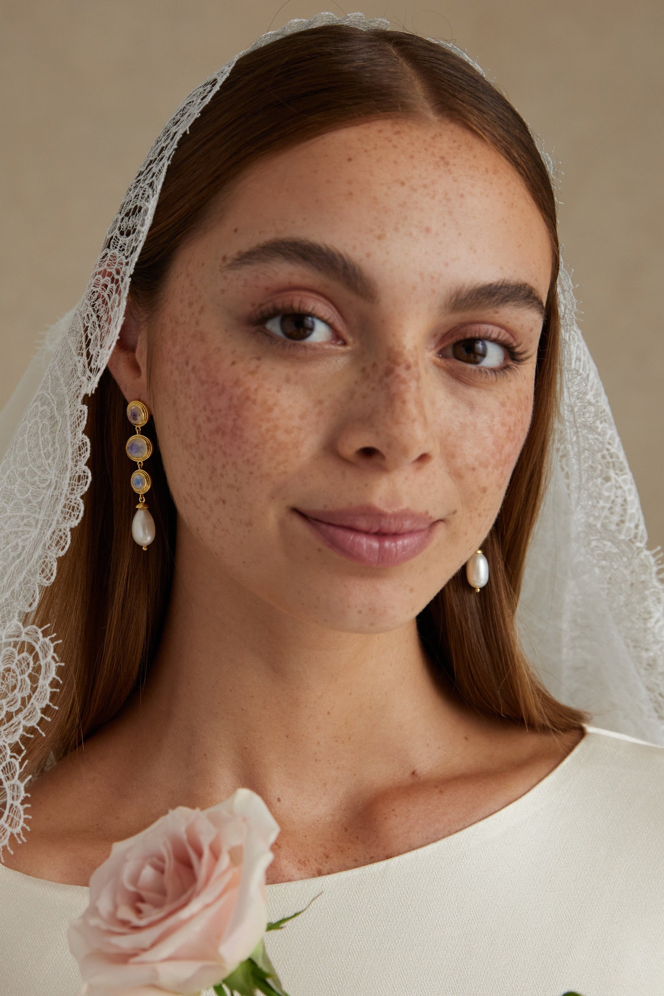 Elegant Eleanor Gold Earrings for Women - 14K Gold Plated Hoop Earrings, Perfect for Parties, Weddings & Everyday Wear