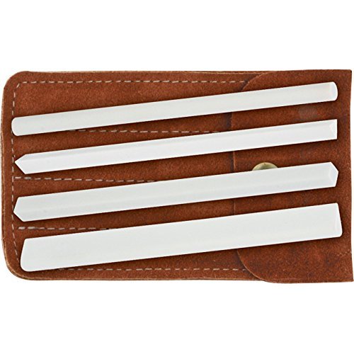 Spyderco 400F Ceramic Sharpening File Set - Professional Knife Sharpener for Kitchen, Hunting & Outdoor Use