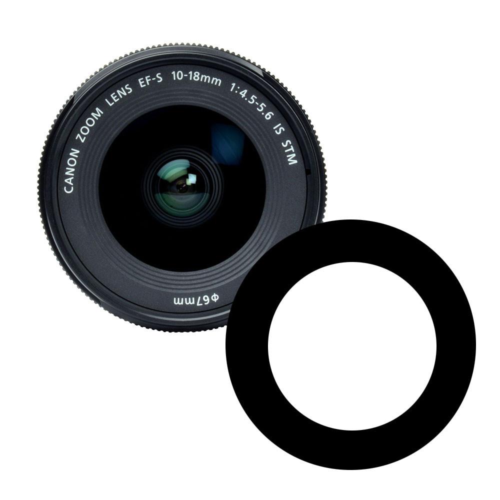 Ikelite Anti-Reflection Ring for Canon EF-S 10-18mm f/4.5-5.6 IS STM Lens - Reduce Glare & Improve Underwater Photography for Scuba Diving & Marine Exploration