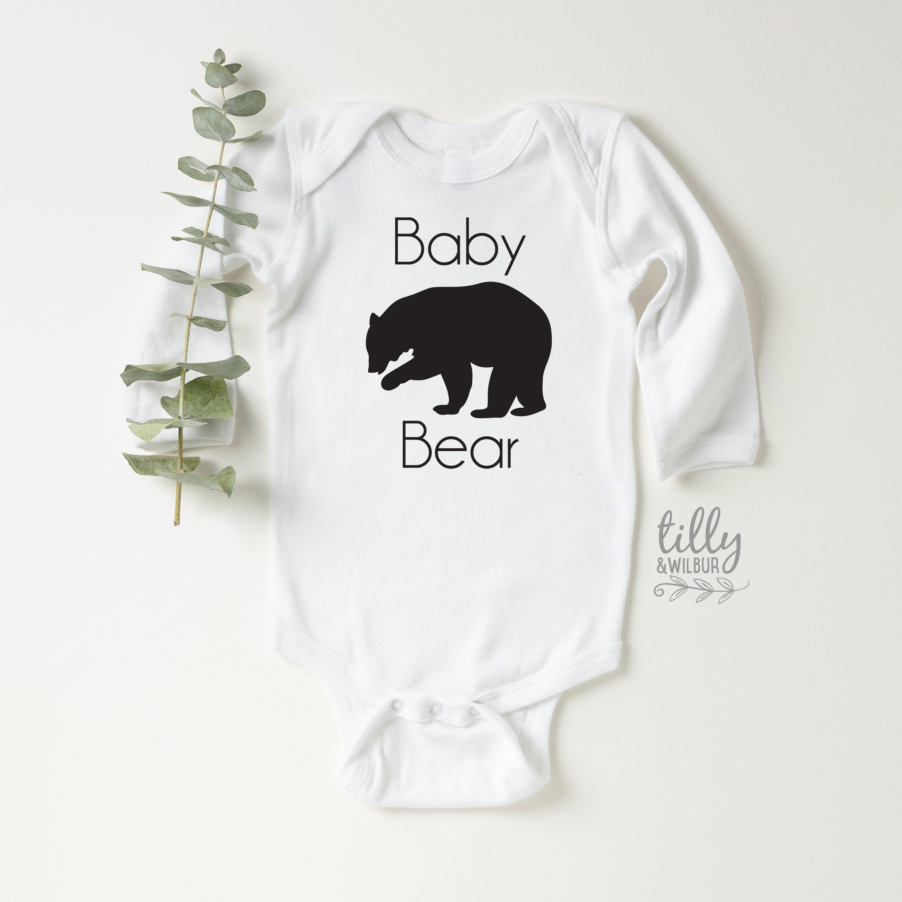 Adorable Baby Bear Bodysuit - Soft Cotton Onesie for Newborns & Infants - Perfect for Photo Shoots, Playtime & Everyday Wear