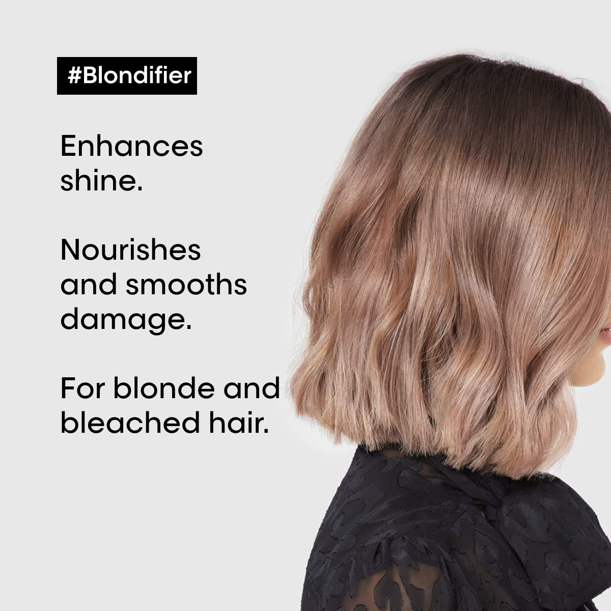L'Oreal Professionnel Blondifier Clarifying Shampoo & Conditioner Set for Blonde & Bleached Hair - Restores Color-Treated Hair, Enhances Shine, Fights Brassiness | Salon-Quality Hair Care for Daily Use & Special Occasions