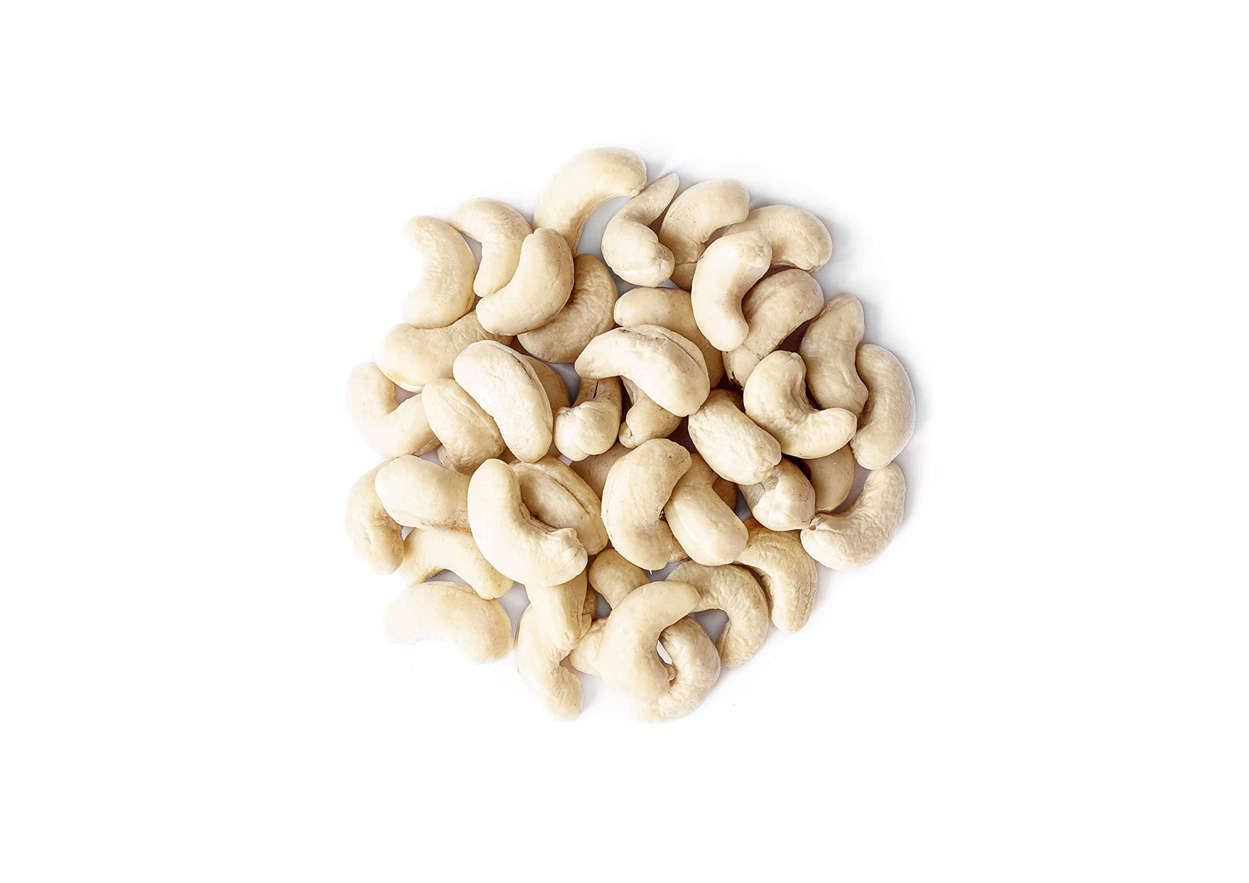 Organic Raw Cashews - 16 Pounds, Non-GMO, Whole, Large Premium Fancy Nuts | Unsalted, Unroasted, Kosher & Vegan | Bulk Low Sodium Snack | Rich in Protein, Copper, Zinc, Selenium & Thiamin | Perfect for Baking, Cooking, Trail Mix & Healthy Snacking