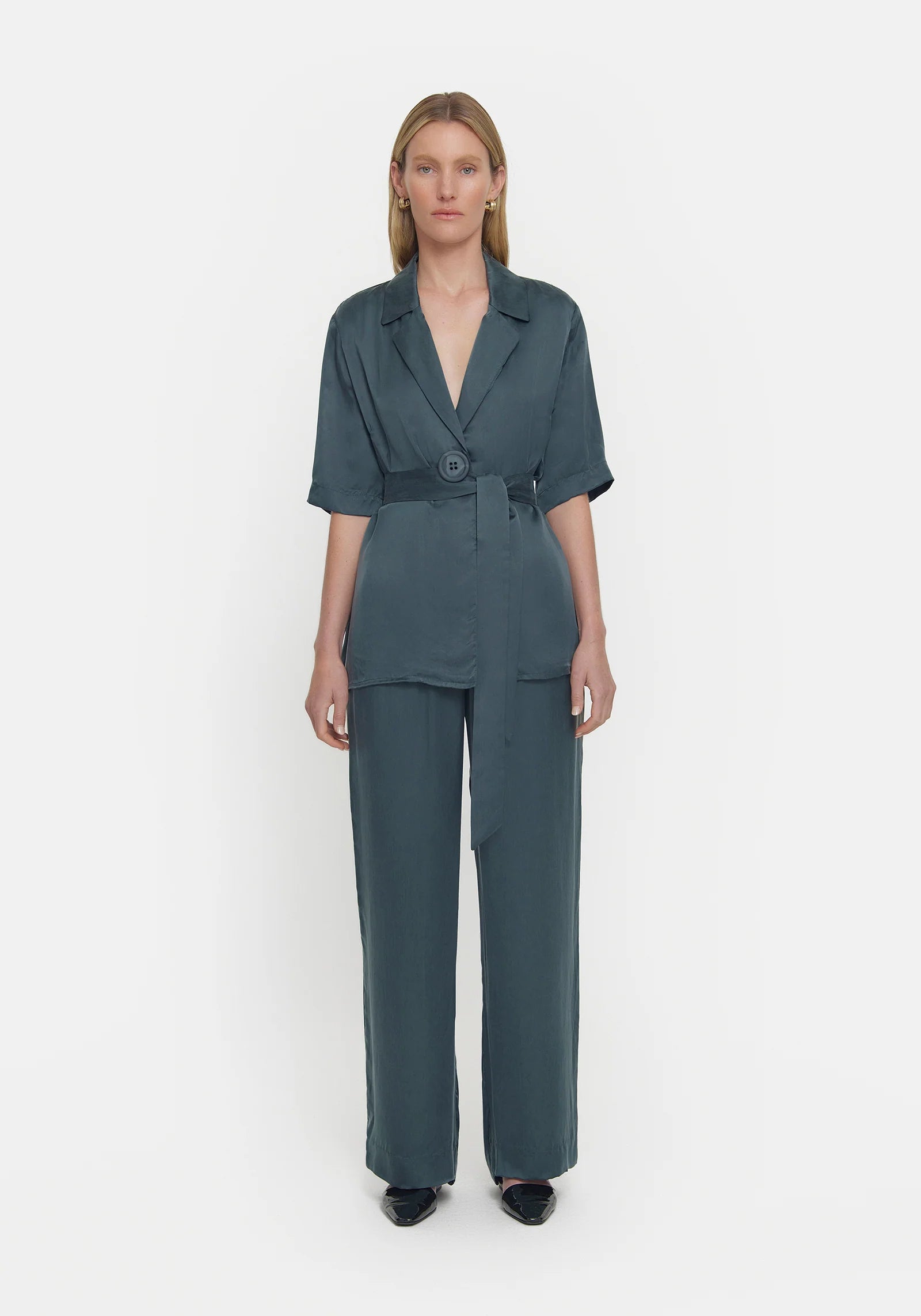 Chorus Shirt Deep Petrol - Stylish Casual Wear for Men & Women | Perfect for Everyday Outfits, Office Wear and Weekend Outings