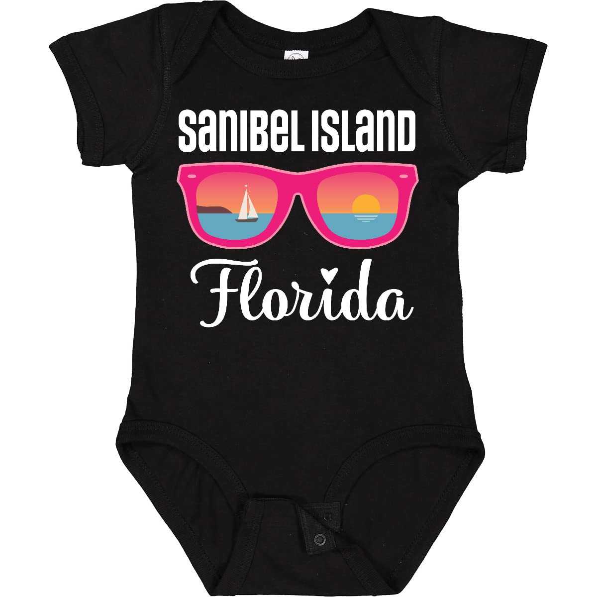 Inktastic Sanibel Island Florida Vacation Baby Bodysuit - Cute Infant Onesie for Beach Trips & Family Getaways