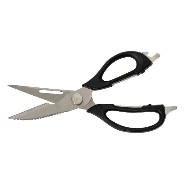 Premium Stainless Steel Kitchen Shears - Heavy Duty Scissors for Cutting Meat, Poultry, Herbs & Vegetables - Perfect for Cooking, Food Prep & Butchering