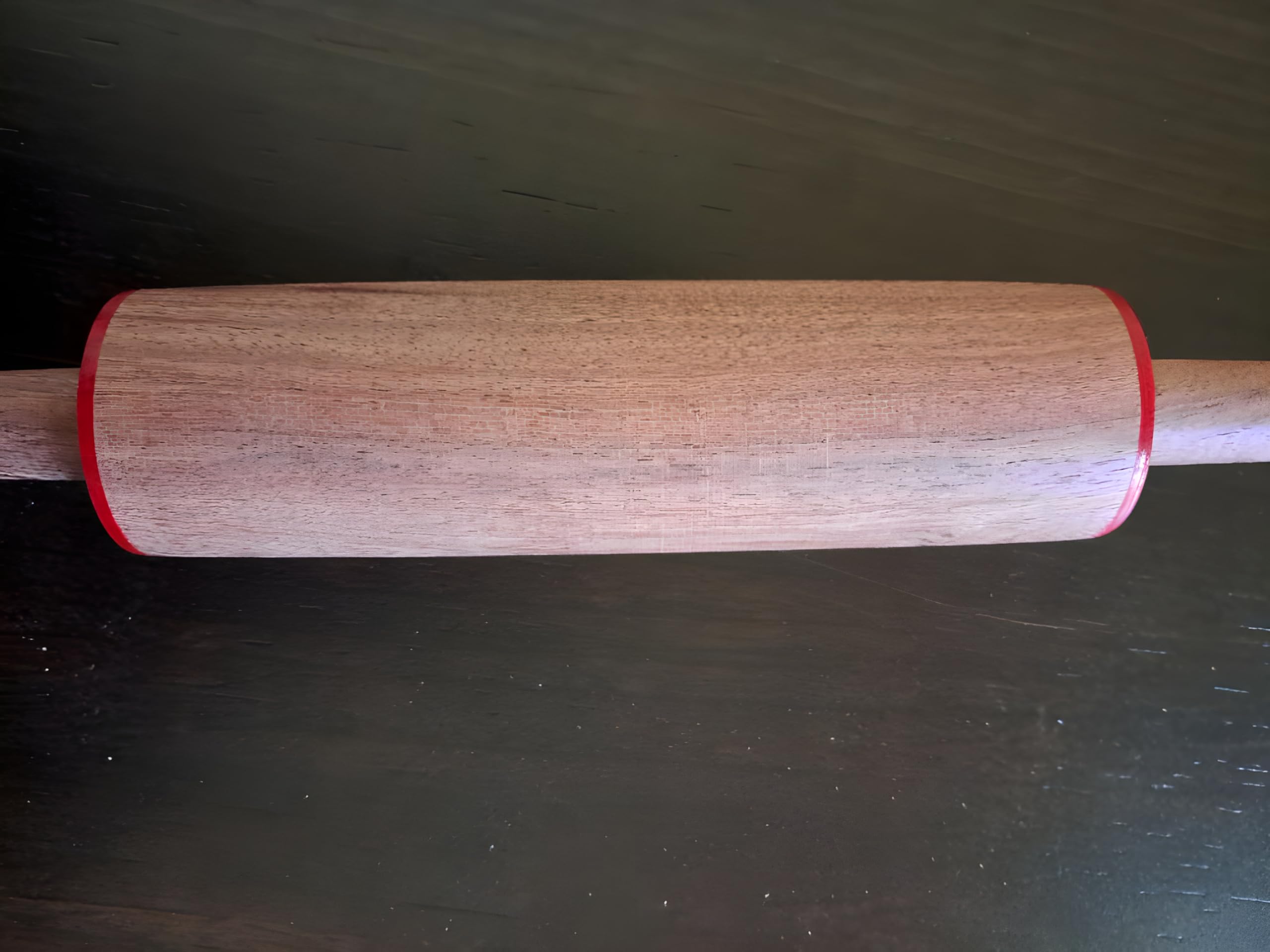 Handmade Wooden Rolling Pin for Baking - Non-Stick Dough Roller, 33x4cm - Perfect for Pastry, Cake Decorating & Cookie Making - Ideal for Home Bakers & Professional Chefs