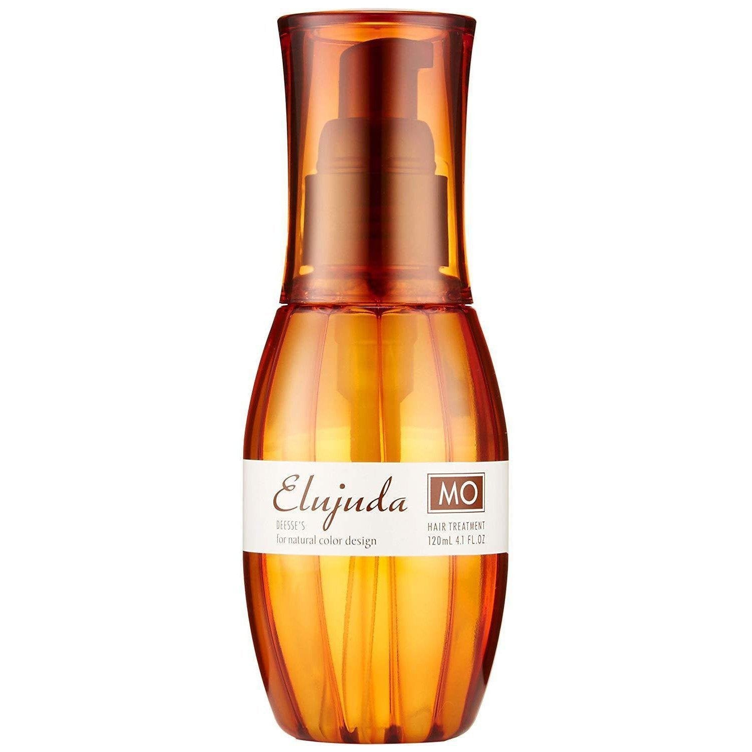 Milbon Deesse Elujuda Mellow Oil MO 120ml - Professional Hair Treatment for Damaged Hair - Repair & Shine - Perfect for Daily Use & Salon Styling