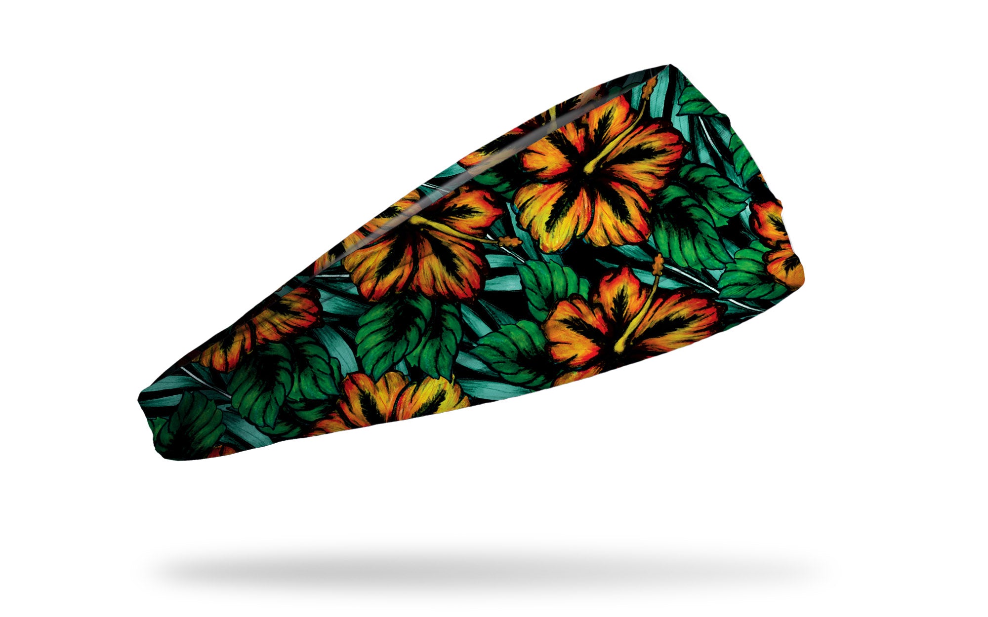 Hawaiian Luau Big Bang Lite Headband - Tropical Floral Hair Accessory for Women, Girls - Perfect for Beach Parties, Luau Events & Summer Festivals