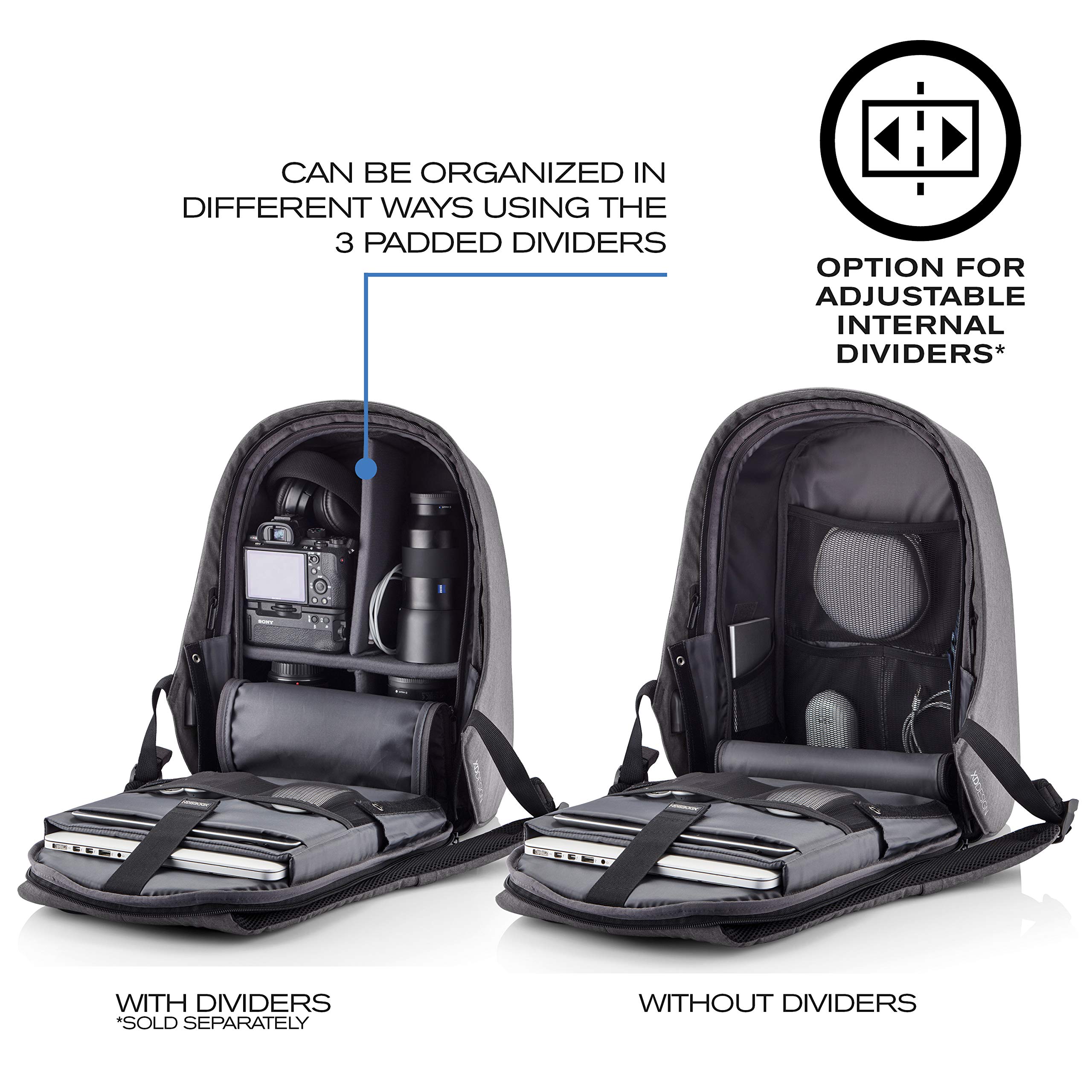 XDDesign Bobby Hero 16L Anti-Theft Laptop Backpack with Padded 15.6