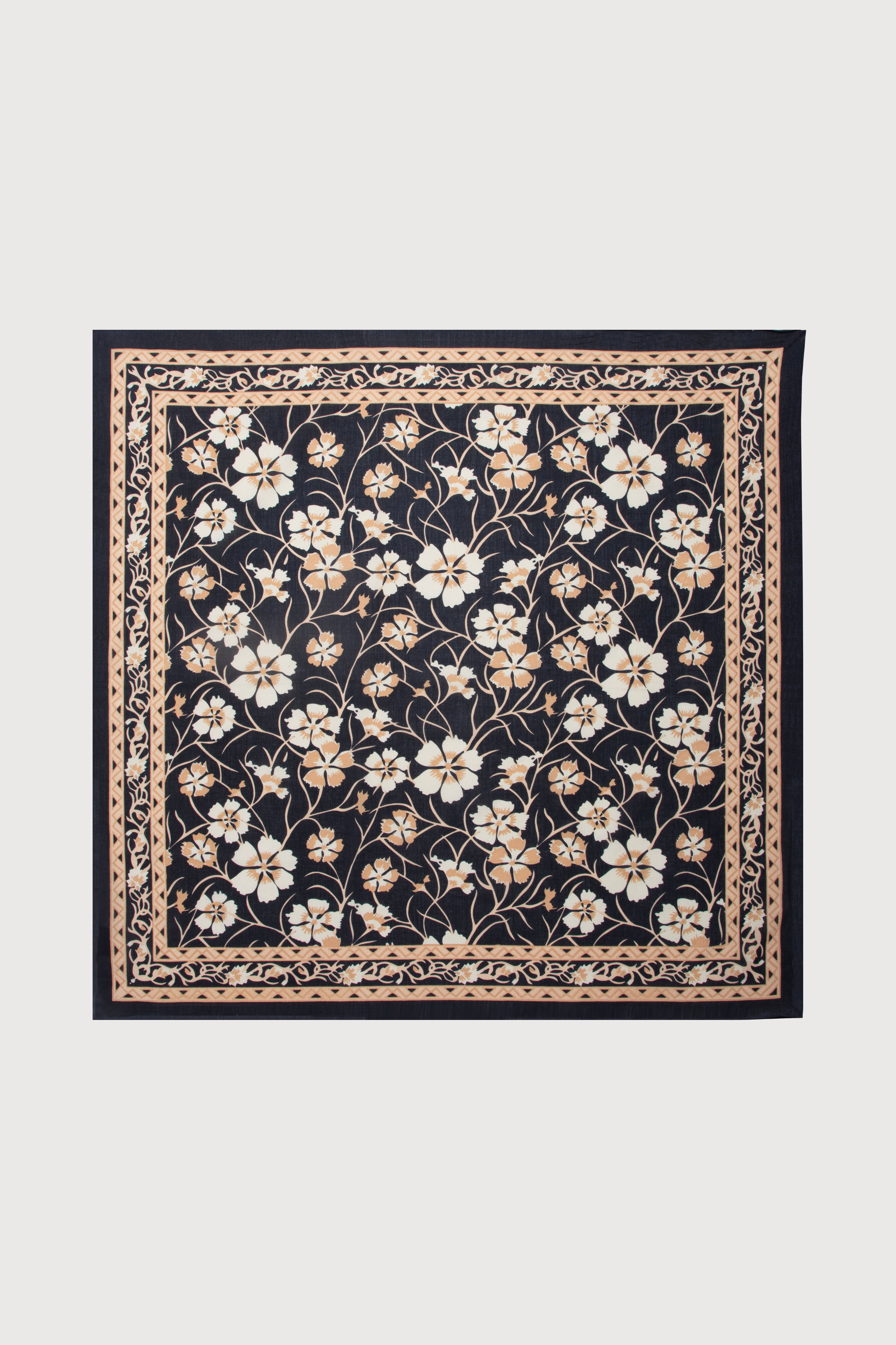 Floral Bandana Scarf - Stylish & Versatile Fashion Accessory for Women, Men - Perfect for Headband, Neck Scarf, Hair Wrap, Face Covering & Outdoor Activities