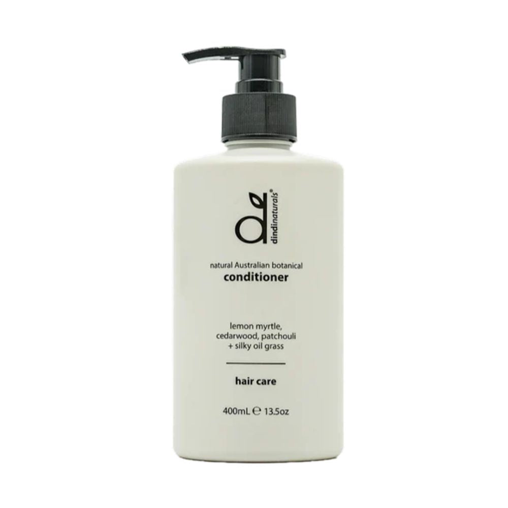 Dindi Naturals Lemon Myrtle Conditioner 400ml - Hydrating & Nourishing Hair Care for Dry & Damaged Hair - Perfect for Daily Use & Salon-Quality Results at Home
