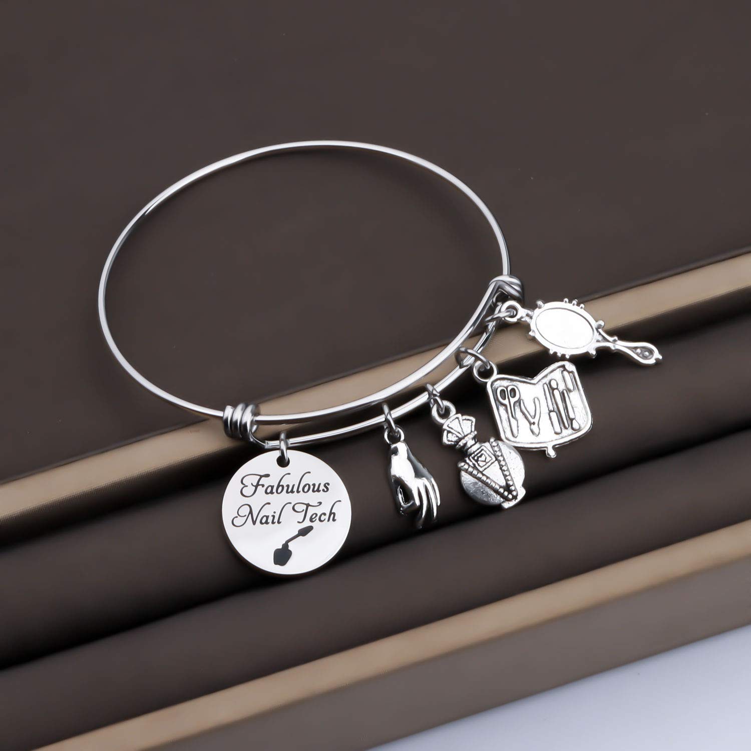 TGBJE Stylish Manicurist Bracelet - Perfect Gift for Nail Technicians, Nail Artists & Beauticians - Ideal for Graduation & Professional Use in Salons