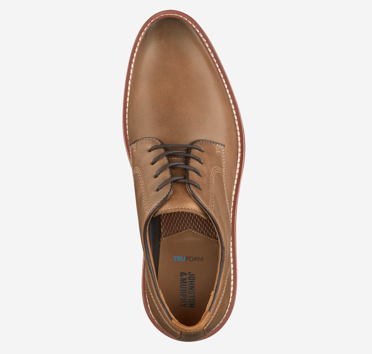 Upton Plain Toe Oxford Shoes for Men - Classic Comfortable Business Dress Shoes - Perfect for Office, Wedding & Formal Occasions