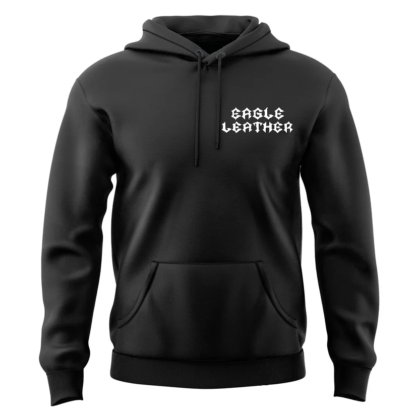Eagle Genuine Leather Red Batwing Hoodie for Women - Stylish Gothic Punk Jacket for Casual Wear & Night Out