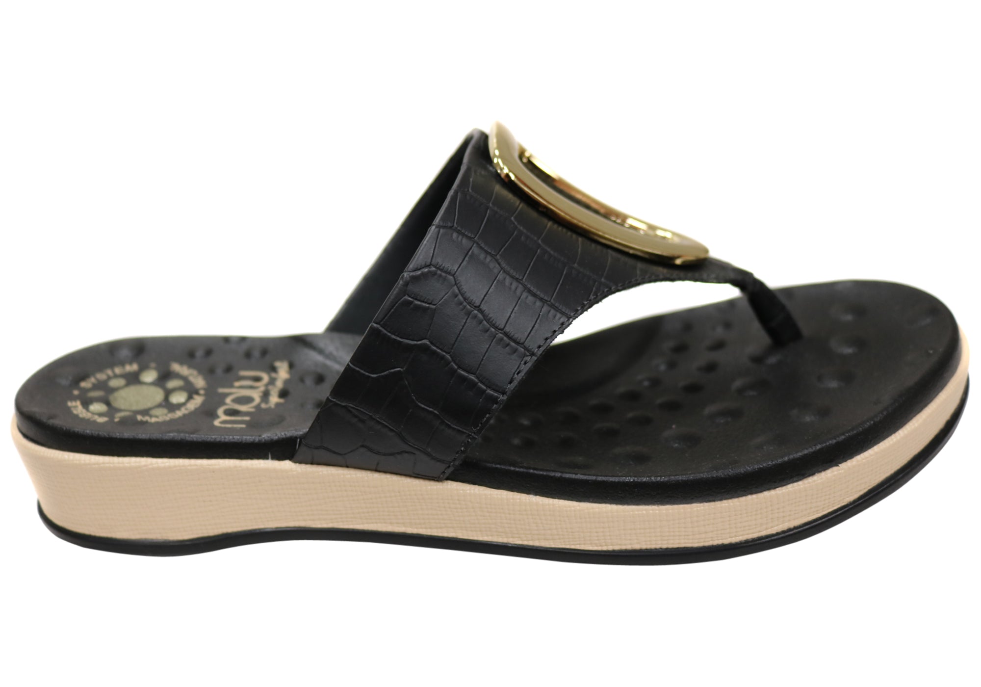 Lucila Women's Comfort Thongs Sandals - Super Soft & Lightweight Brazilian Made Flip Flops for Beach, Pool & Summer Vacation