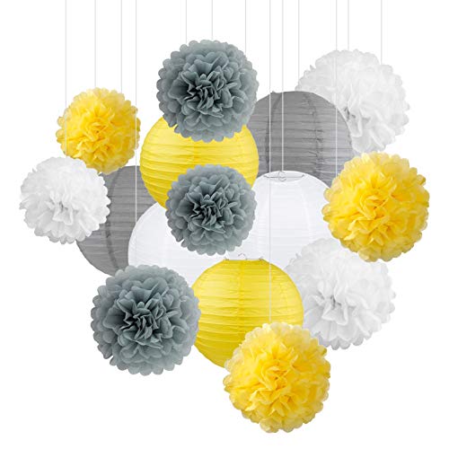 White，yellow，grey