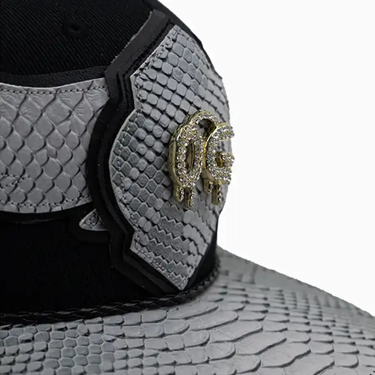 Breyer's Buck 50 OG Wool Hat with Faux Snake Skin Visor - Stylish Winter Beanie for Outdoor Adventures & Urban Fashion