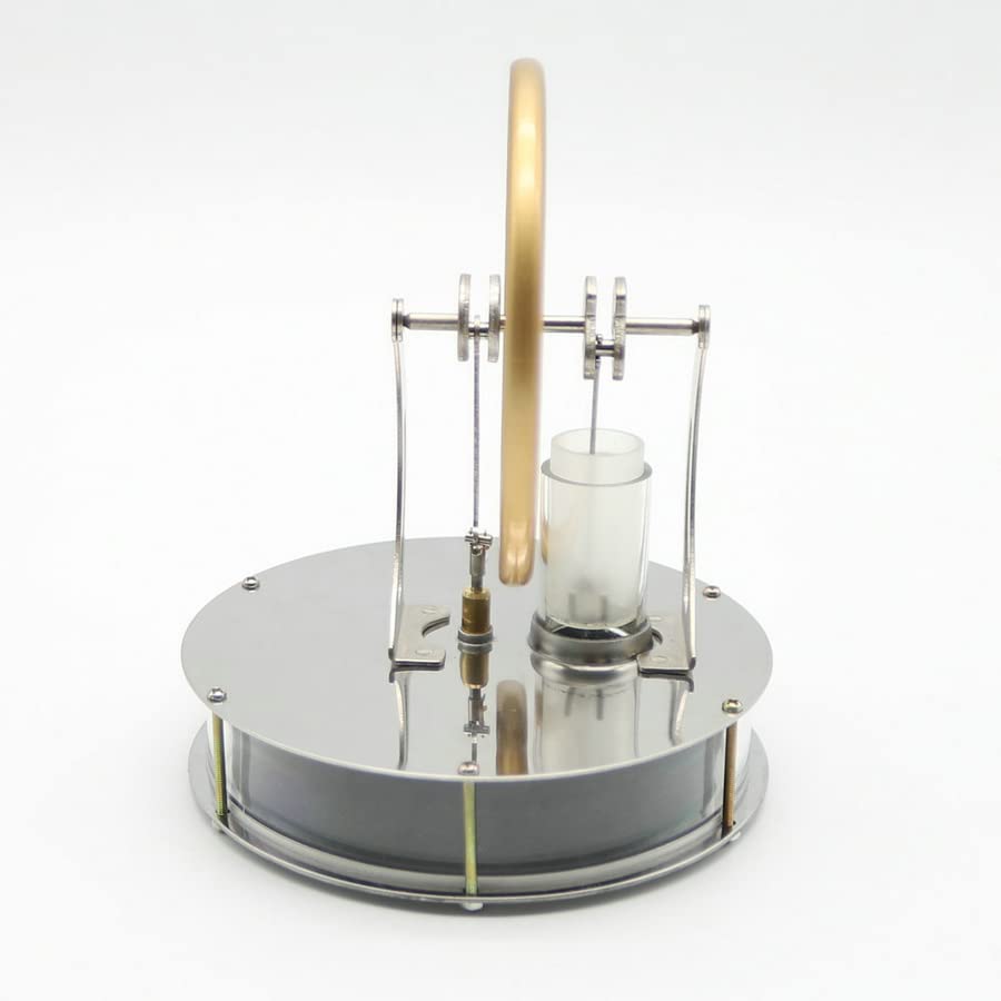 Mini Low Temperature Stirling Engine Model - Educational DIY Steam Heat Powered Motor Kit for Science Experiments & STEM Learning