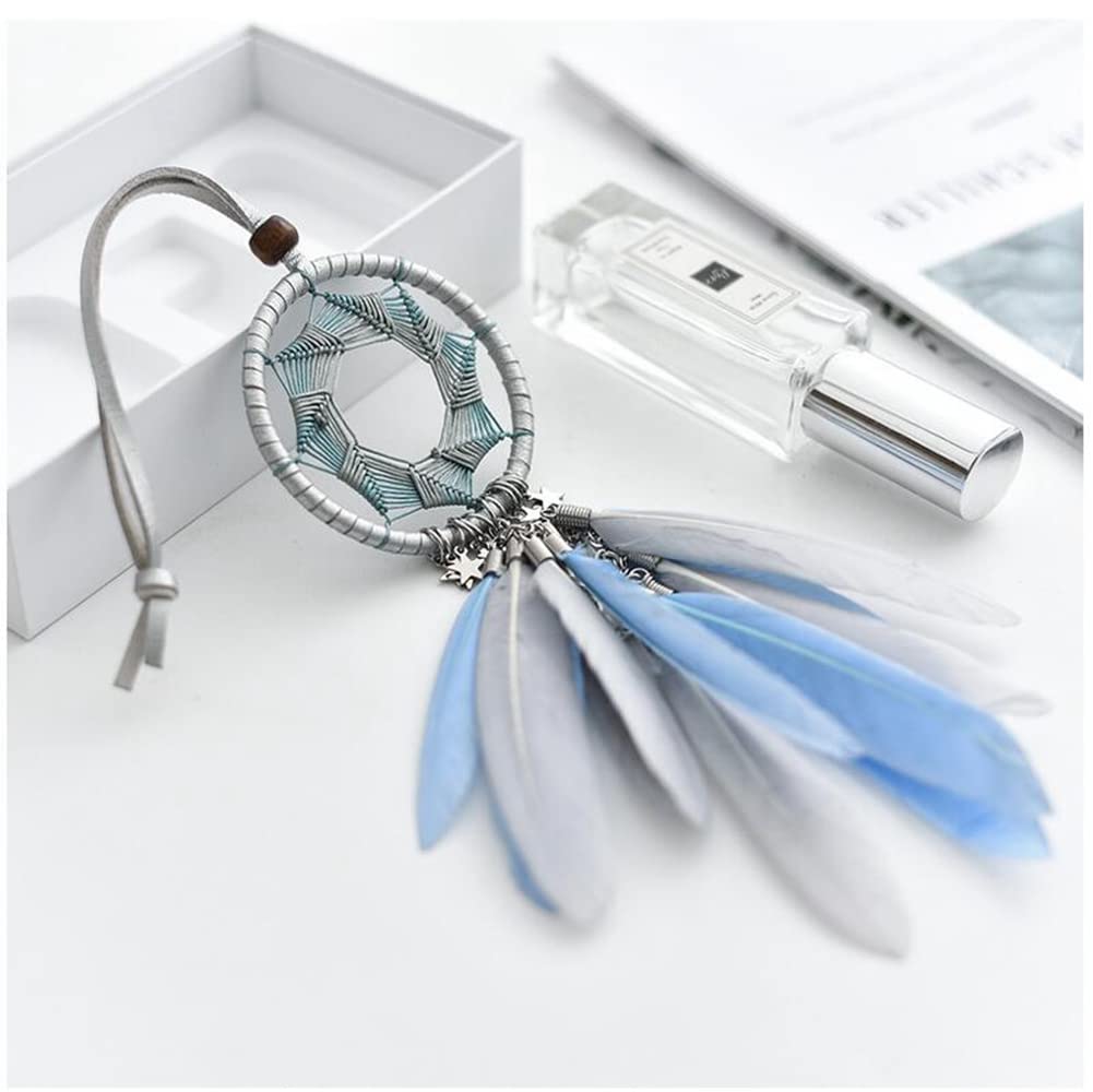 Zcargel Handmade Dream Catcher for Cars - Boho Car Rearview Mirror Decor Pendant, Bedroom & Home Wall Hanging Ornament for Living Room, Balcony - Perfect for Road Trips, Home Decor & Gift Giving