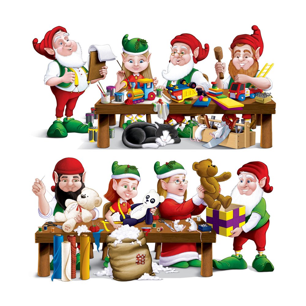 12-Pack Indoor Christmas Decorations - Holiday Home Decor Props for Tree, Mantel & Festive Party Decorating