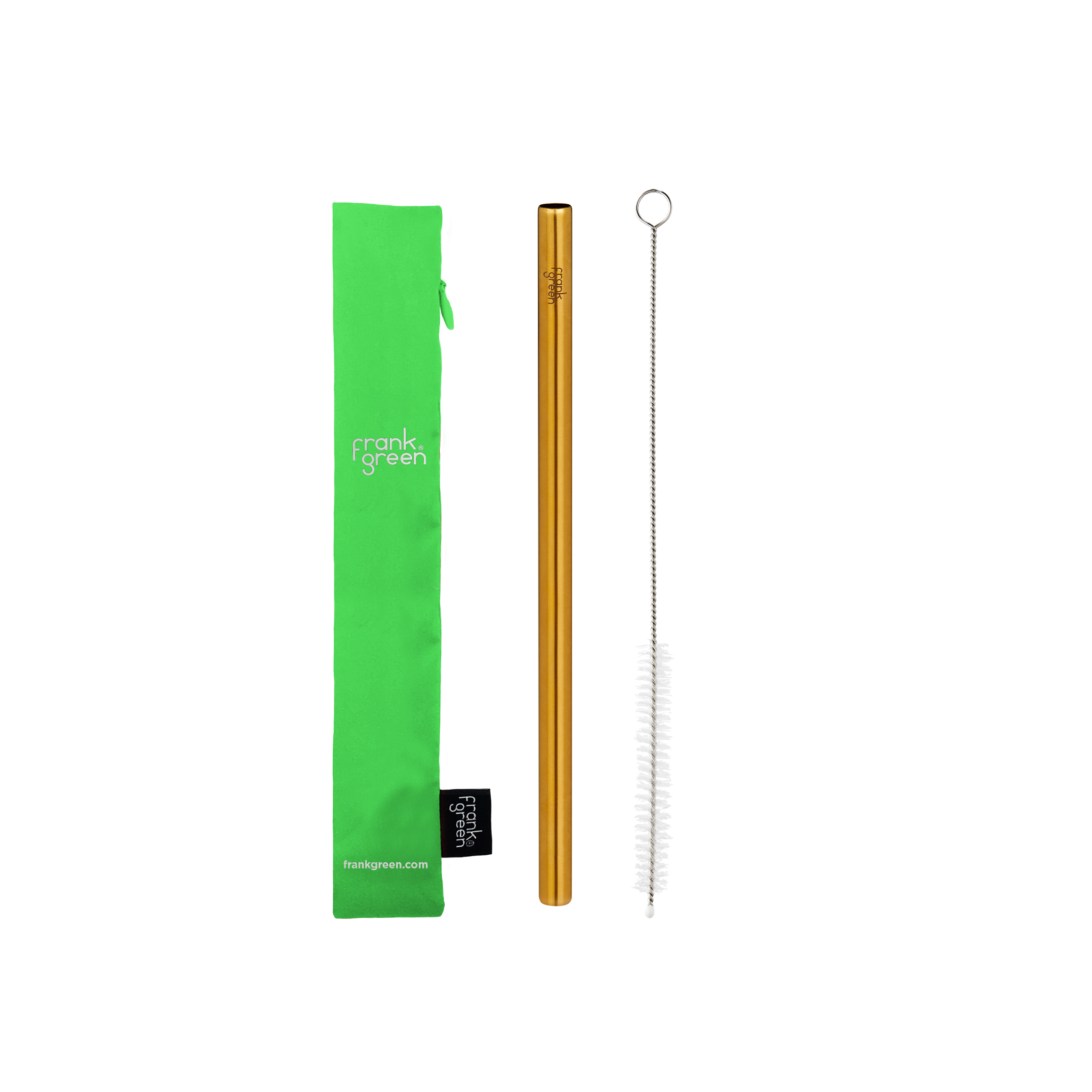 Eco-Friendly Jumbo Reusable Straws Pack - 12
