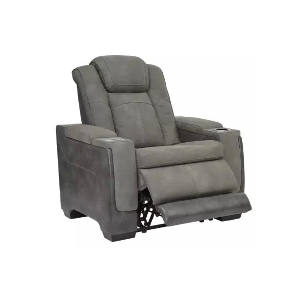 Next Generation DuraPella Power Recliner Chair - Heavy Duty Electric Lift Recliner with Massage & Heat for Living Room, Home Theater & Office Comfort