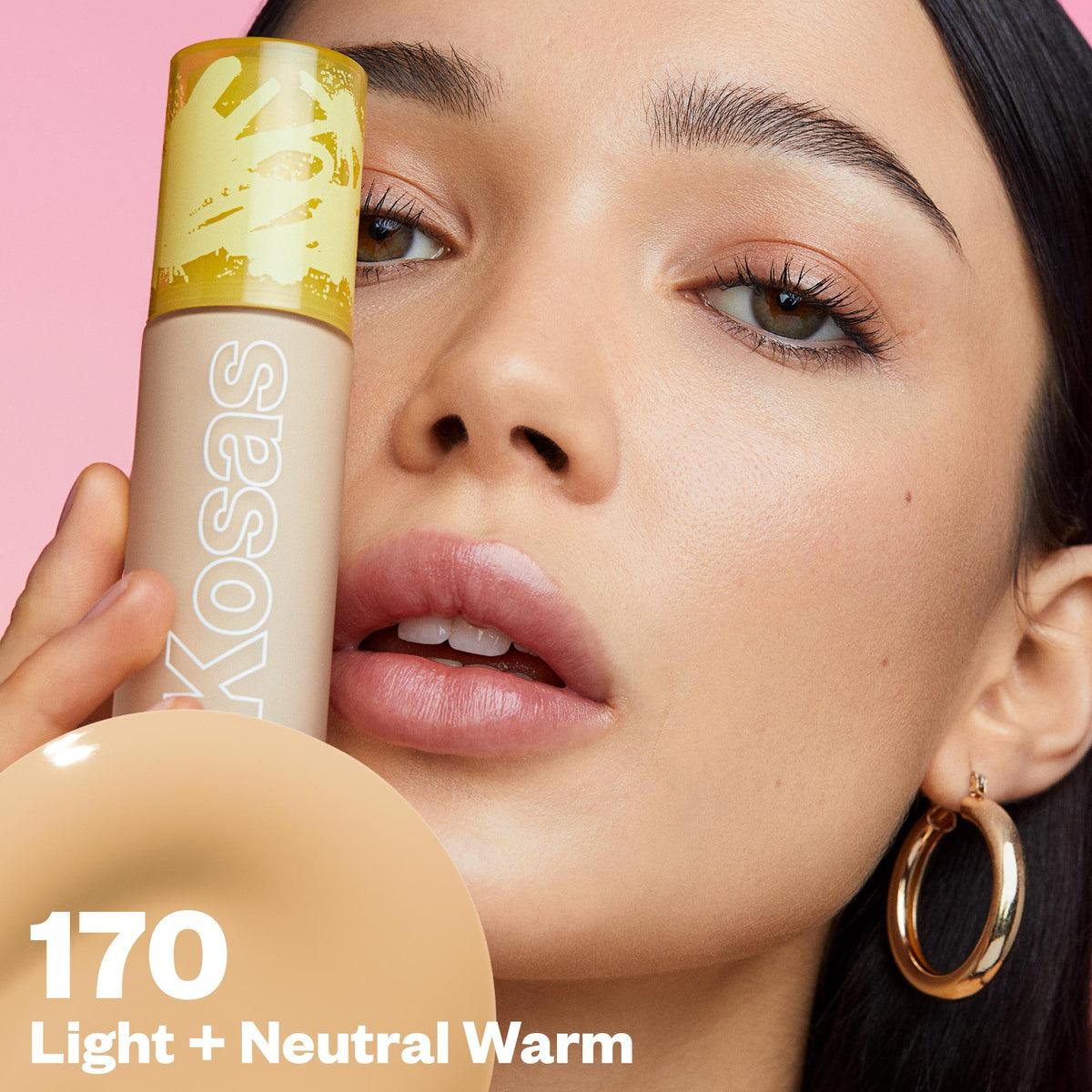 Revealer Skin Improving Foundation SPF 25 - Lightweight Liquid Makeup with Hydrating Formula for Flawless Coverage | Perfect for Daily Wear & Special Occasions