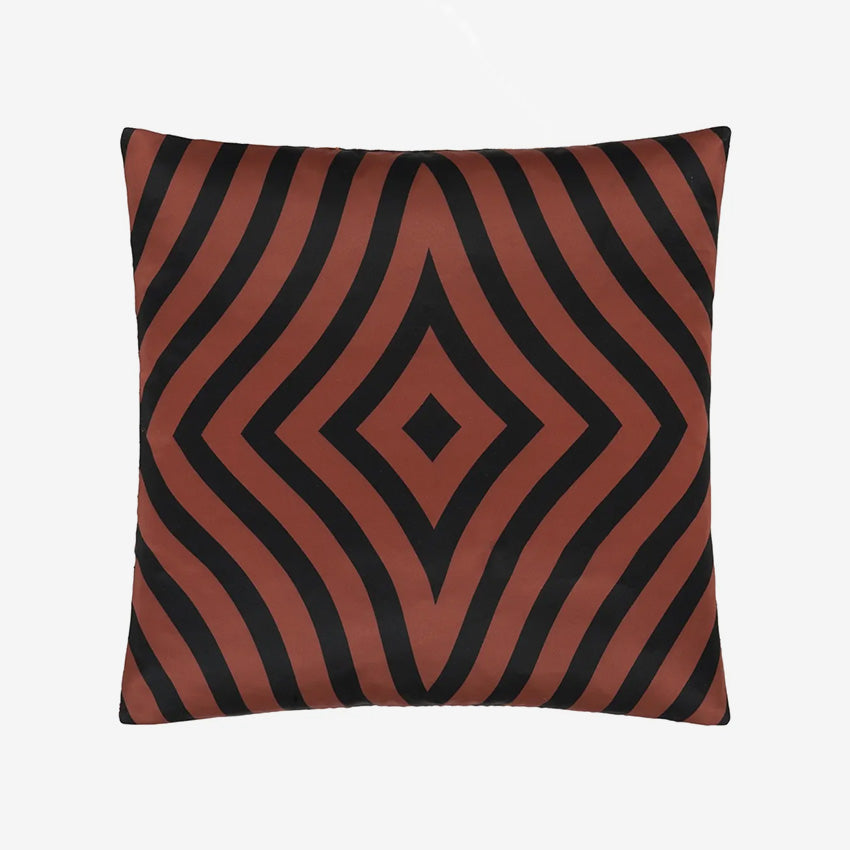 Christian Lacroix Mila Tomato Print Decorative Throw Pillow Cover - Luxury Home Decor for Living Room, Bedroom & Sofa