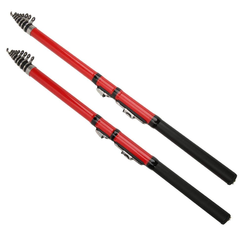 Alomejor Carbon Fiber Fishing Rod - Lightweight Spinning Rod for Freshwater & Saltwater Fishing - Ideal for Shrimp, Bass, and Outdoor Fishing Adventures