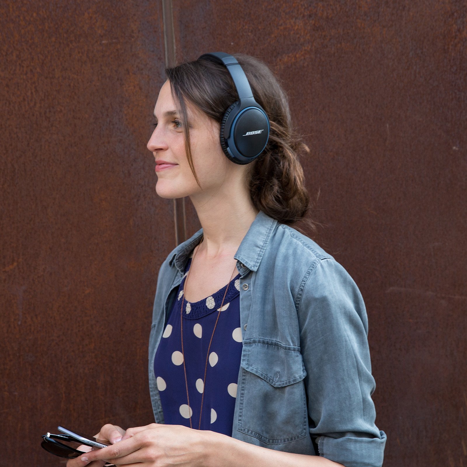 Bose SoundLink Around-Ear Wireless Headphones II - Black (Renewed) | Premium Noise Cancelling Bluetooth Headset for Travel, Work & Music Lovers