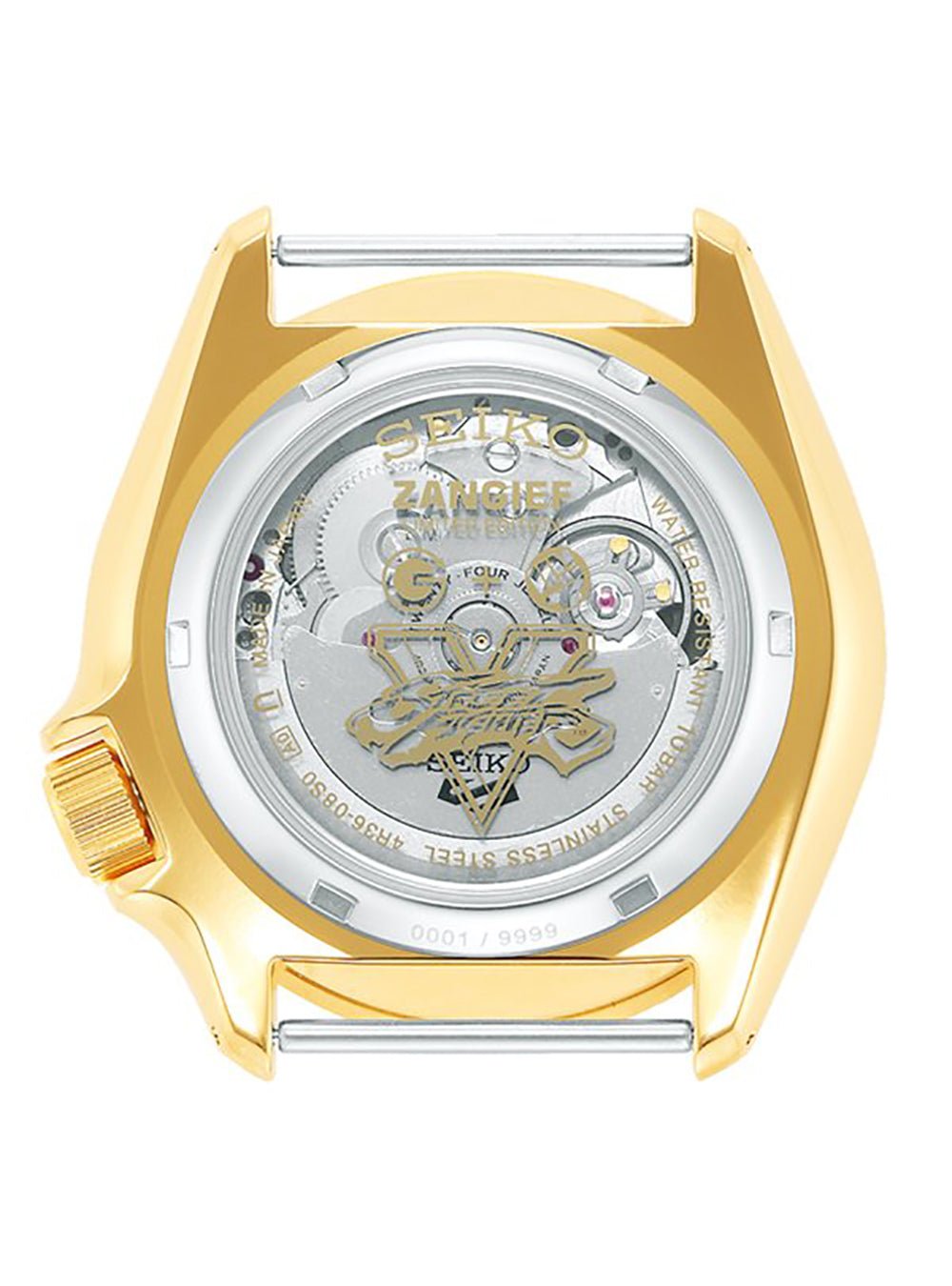 SEIKO 5 Sports Street Fighter V Limited Edition Zangief Model SBSA084 Automatic Watch - Made in Japan JDM - Perfect for Collectors & Street Fighter Fans