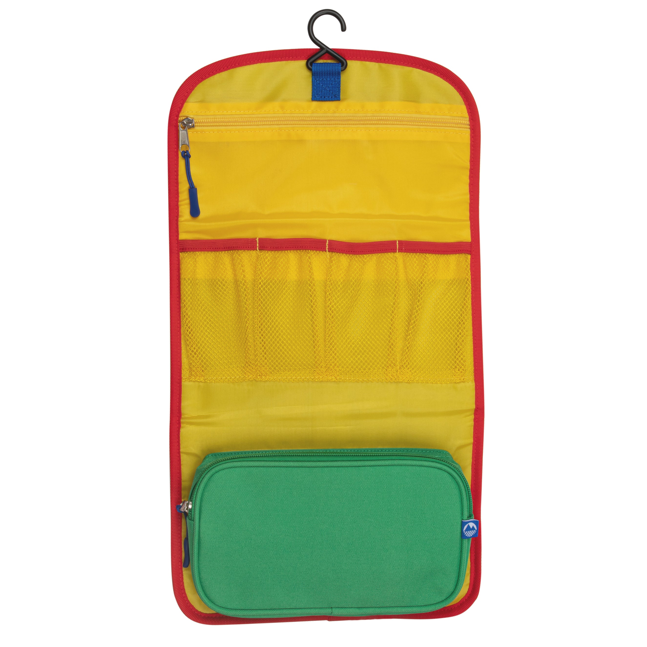 Eskdale Foldable Hanging Travel Toiletry Bag - Waterproof Cosmetic Organizer for Bathroom, Camping & Airplane Travel - Perfect for Toiletries, Makeup & Shower Essentials