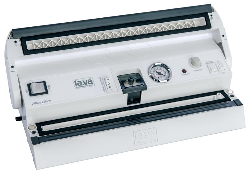 Lava V.300 Premium White Vacuum Sealer - Limited Edition for Food Storage, Sous Vide & Meal Prep | Airtight Kitchen Appliance for Freshness & Longevity