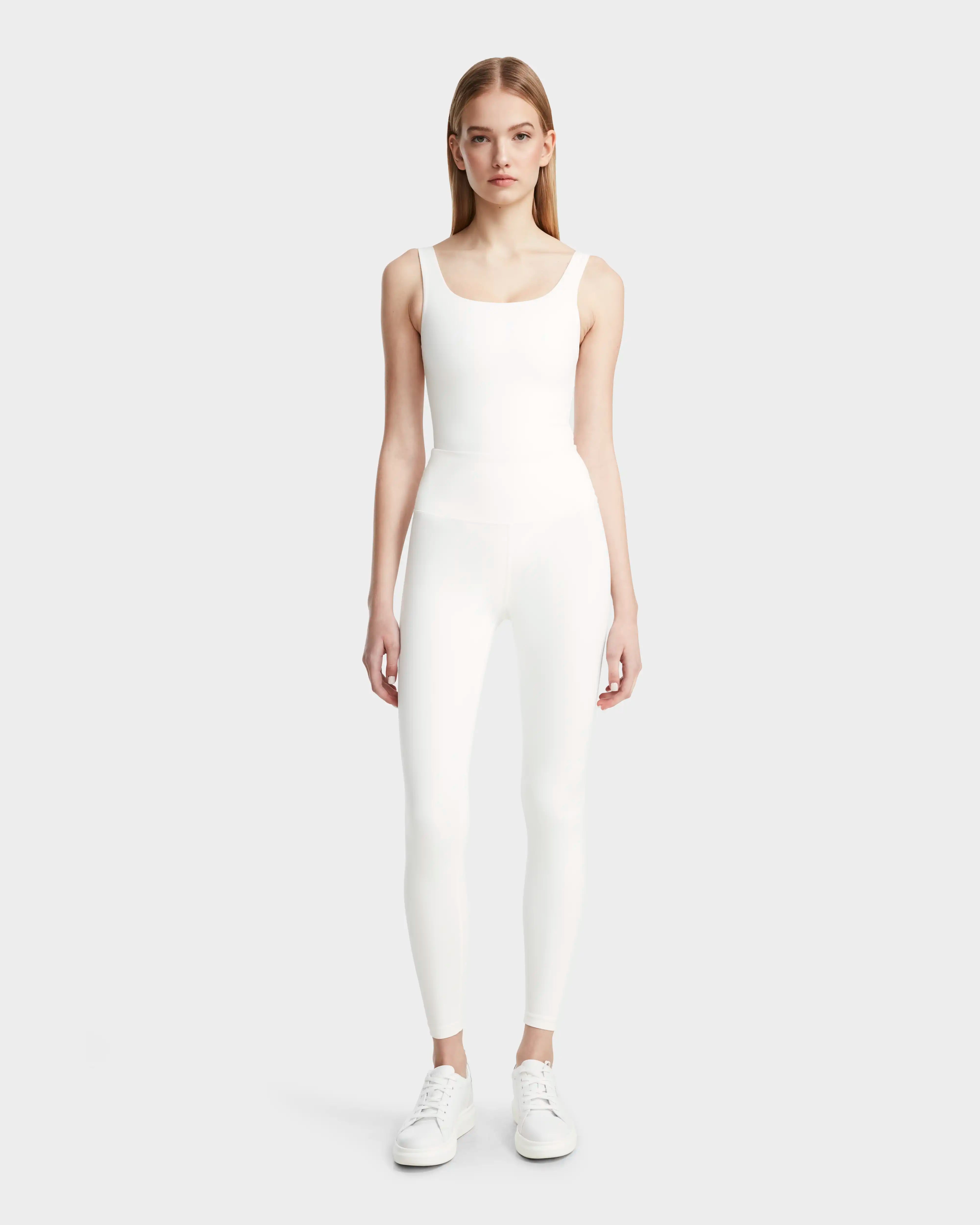 RIANA 8524031 Premium Cotton White T-Shirt for Women - Soft, Breathable & Comfortable - Perfect for Casual Wear, Workouts & Everyday Outfits