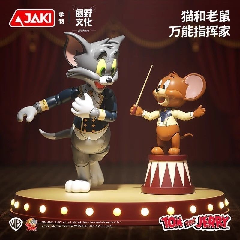 JAKI Tom and Jerry Cartoon Themed Wireless Mechanical Keyboard - Perfect for Gaming, Typing & Office Work