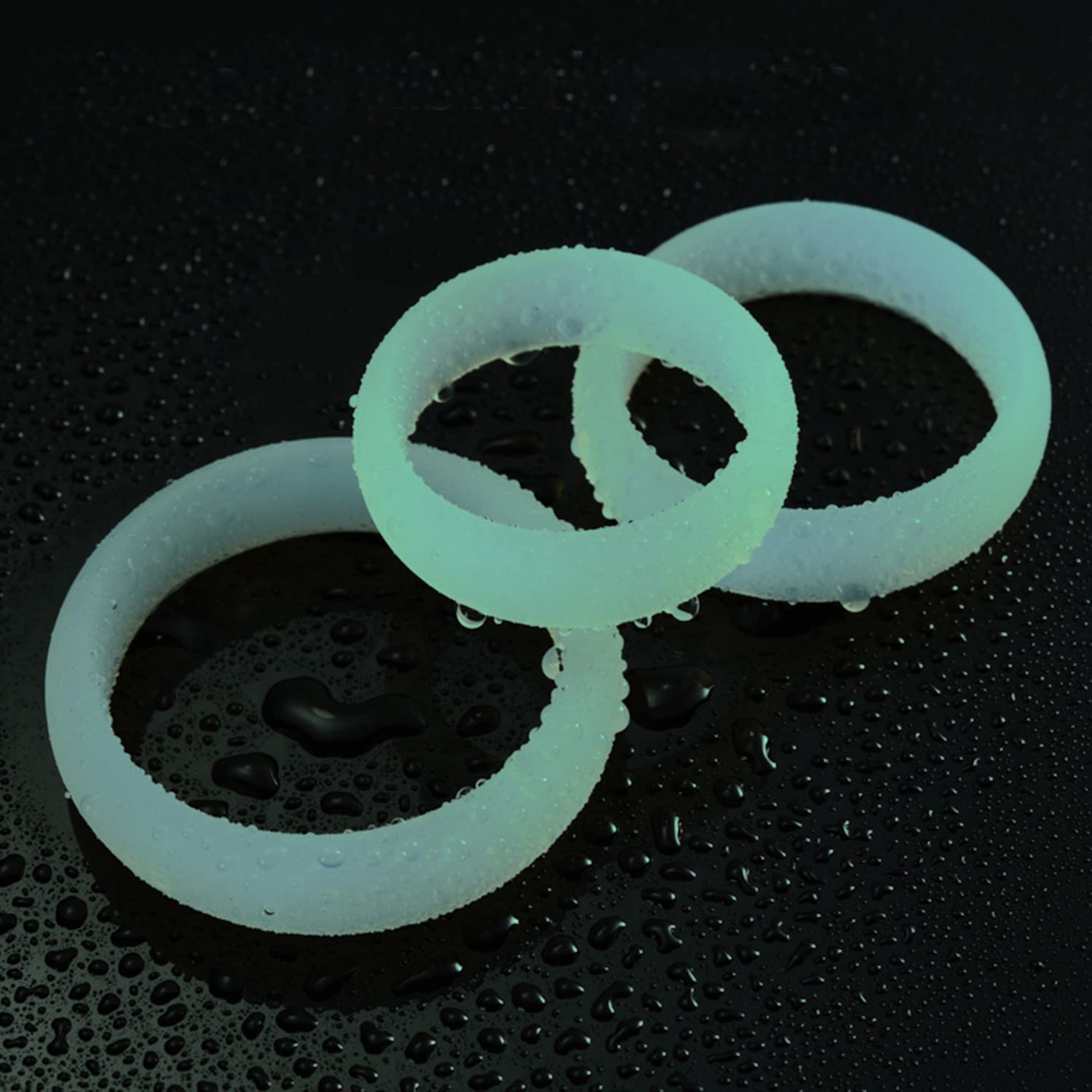 Men's Silicone Ring Toy for Couples - Erection Enhancer for Intimate Games, Pocket-Friendly