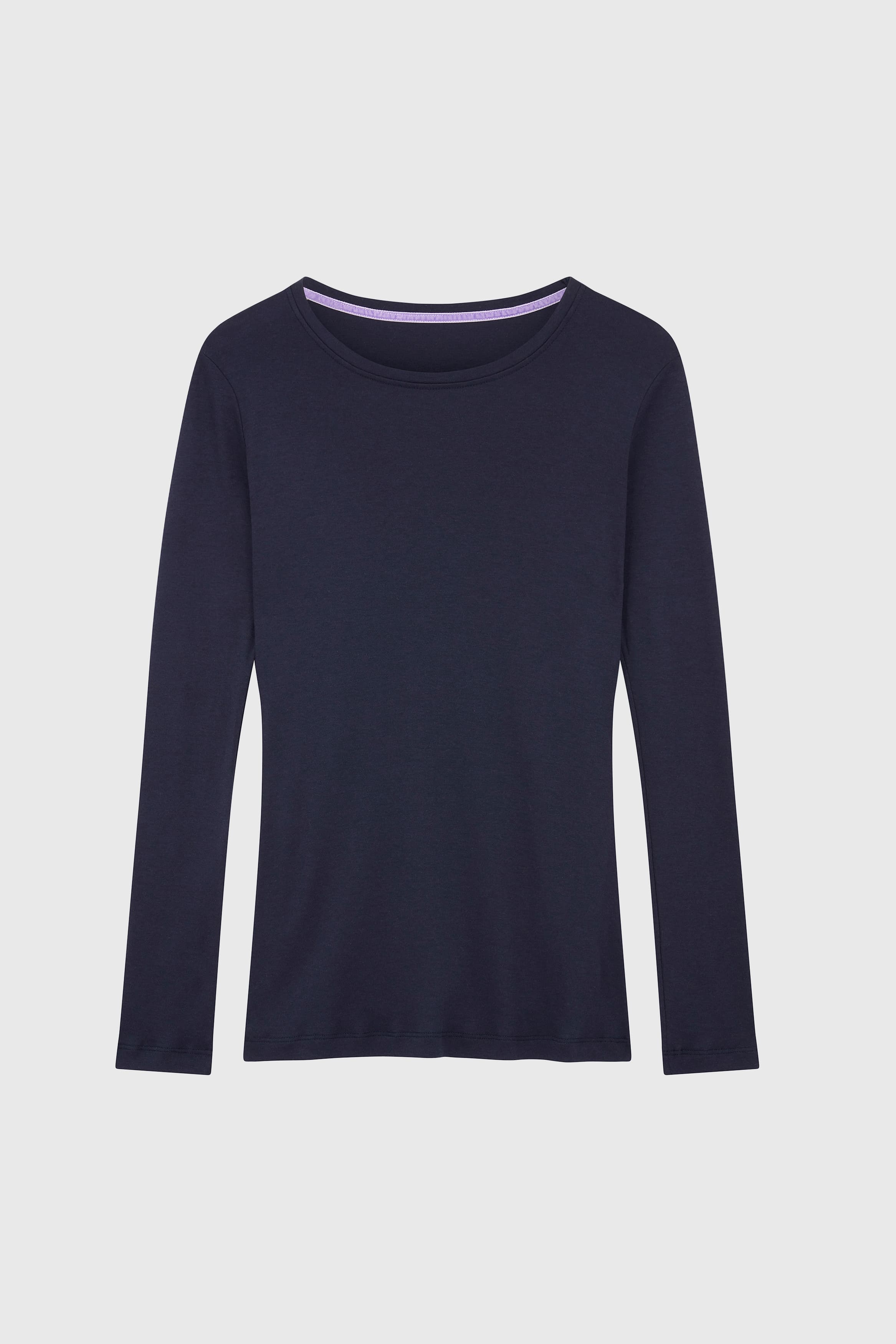Soft & Breathable Crew Neck Long Sleeve Cotton TENCEL™ Modal Blend T-Shirt for Men & Women | Multiple Colors | Casual Wear, Layering & Everyday Comfort