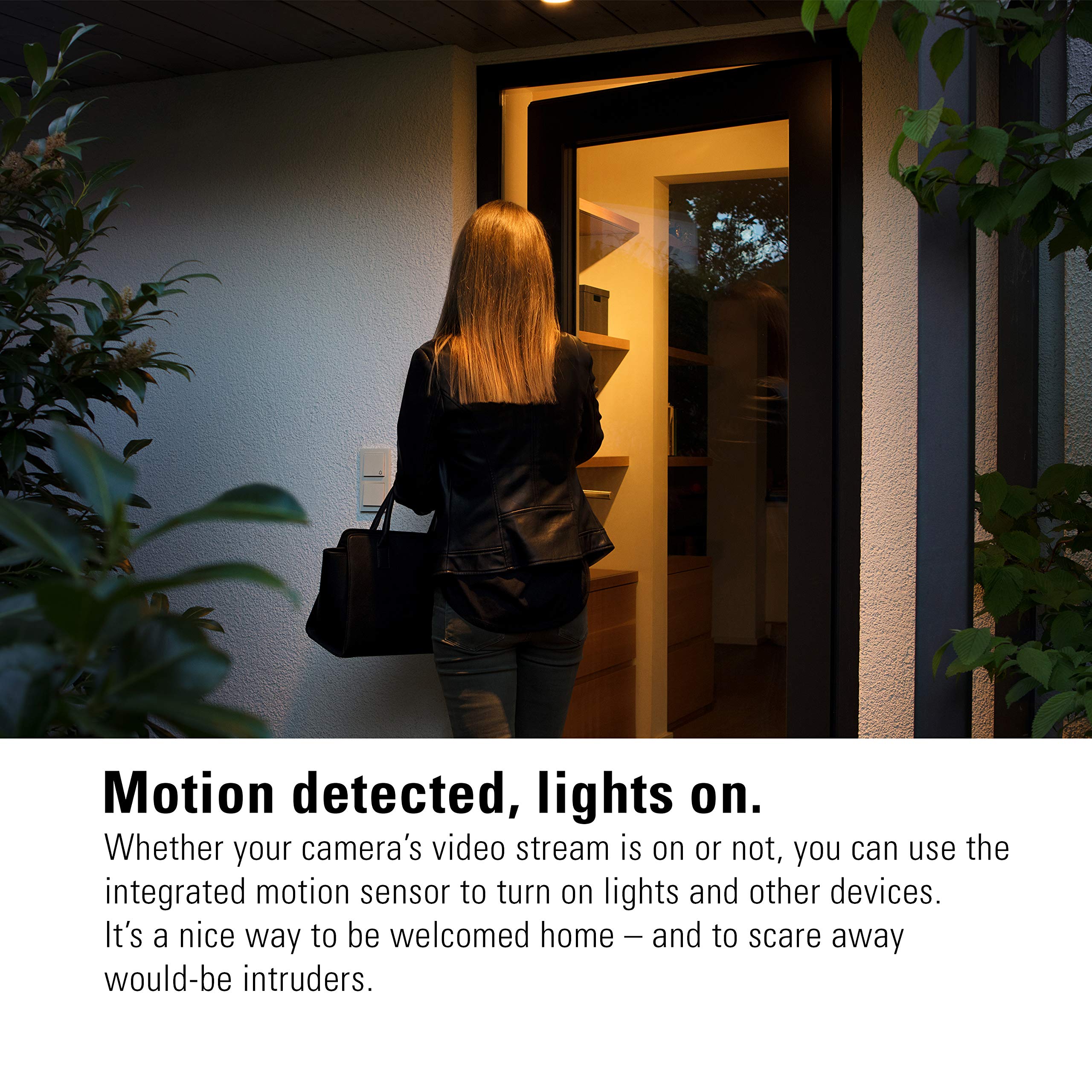 Eve Cam - Apple HomeKit Secure Indoor Camera with Motion Sensor, 2-Way Audio & Night Vision | Home Security Monitoring for iPhone, iPad & Apple Watch | Perfect for Baby, Pet & Home Surveillance