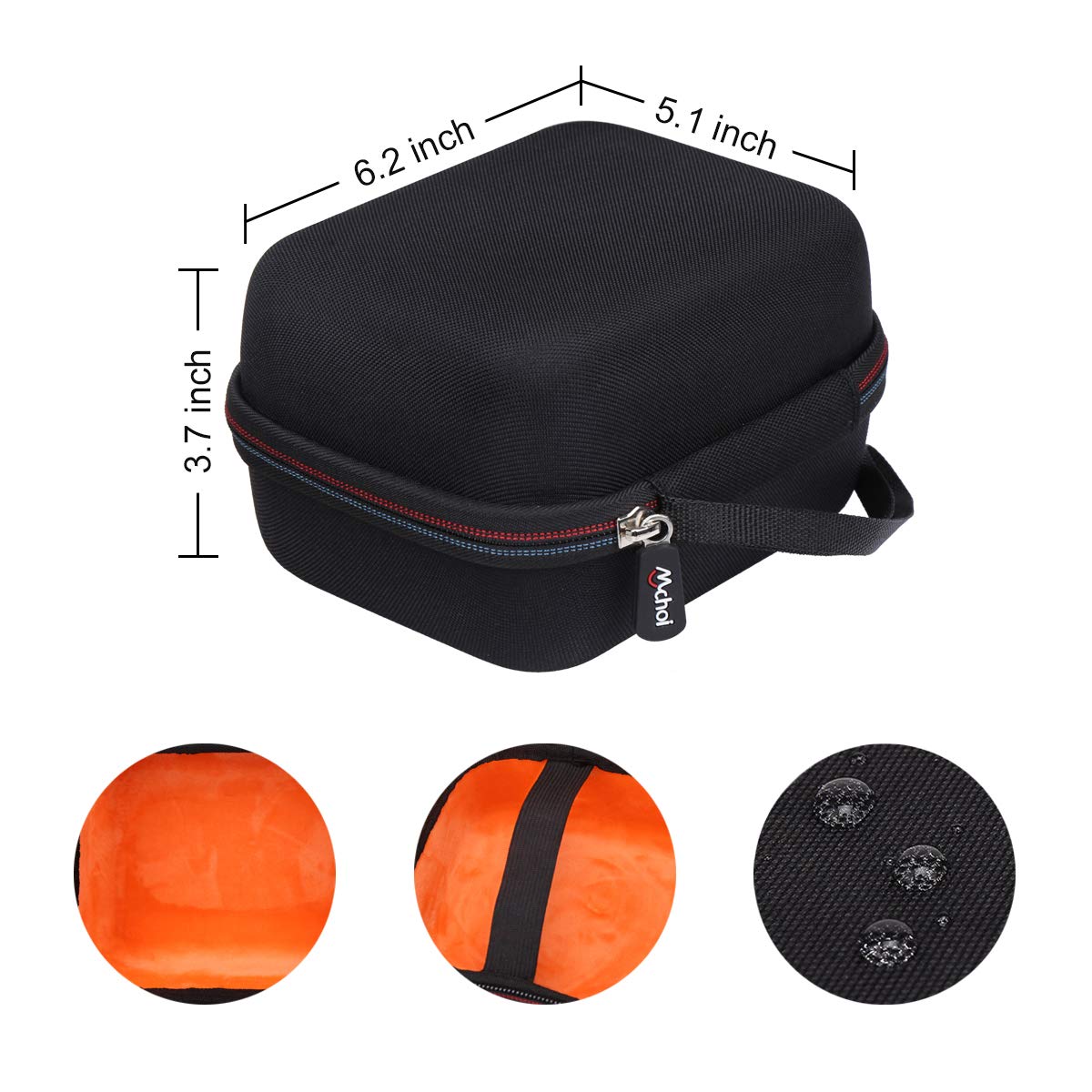 Premium Hard Protective Case for Cricut EasyPress Mini & DODODUM Mini Heat Press Machine - Waterproof, Shockproof Travel Storage Case (Case Only) - Perfect for Crafting, DIY Projects & On-the-Go Use