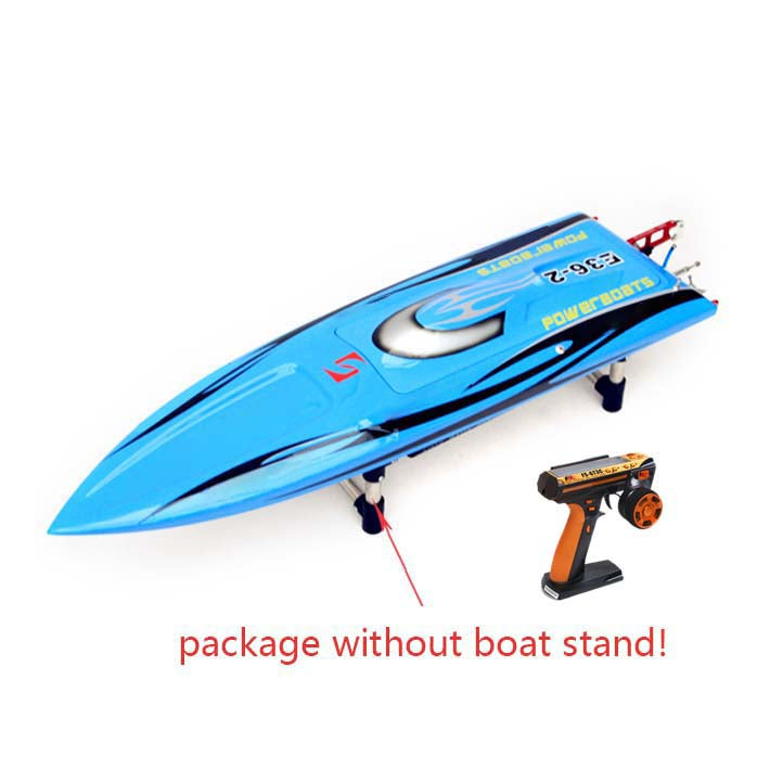 High-Speed E36 Fiberglass 2.4GHz Electric RC Racing Boat with Motor, Servo, ESC & Battery - Ready-to-Run (RTR) Remote Control Boat - 845x245x130mm - 75-80km/h - Perfect for Lakes, Pools & Competitive RC Boat Racing