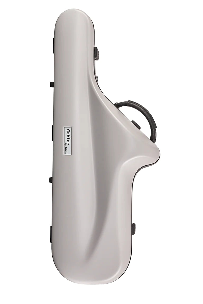 Premium Bam Cabine Tenor Saxophone Case - Light Grey | Durable & Lightweight Protection for Professional Musicians | Perfect for Gigs, Travel & Storage
