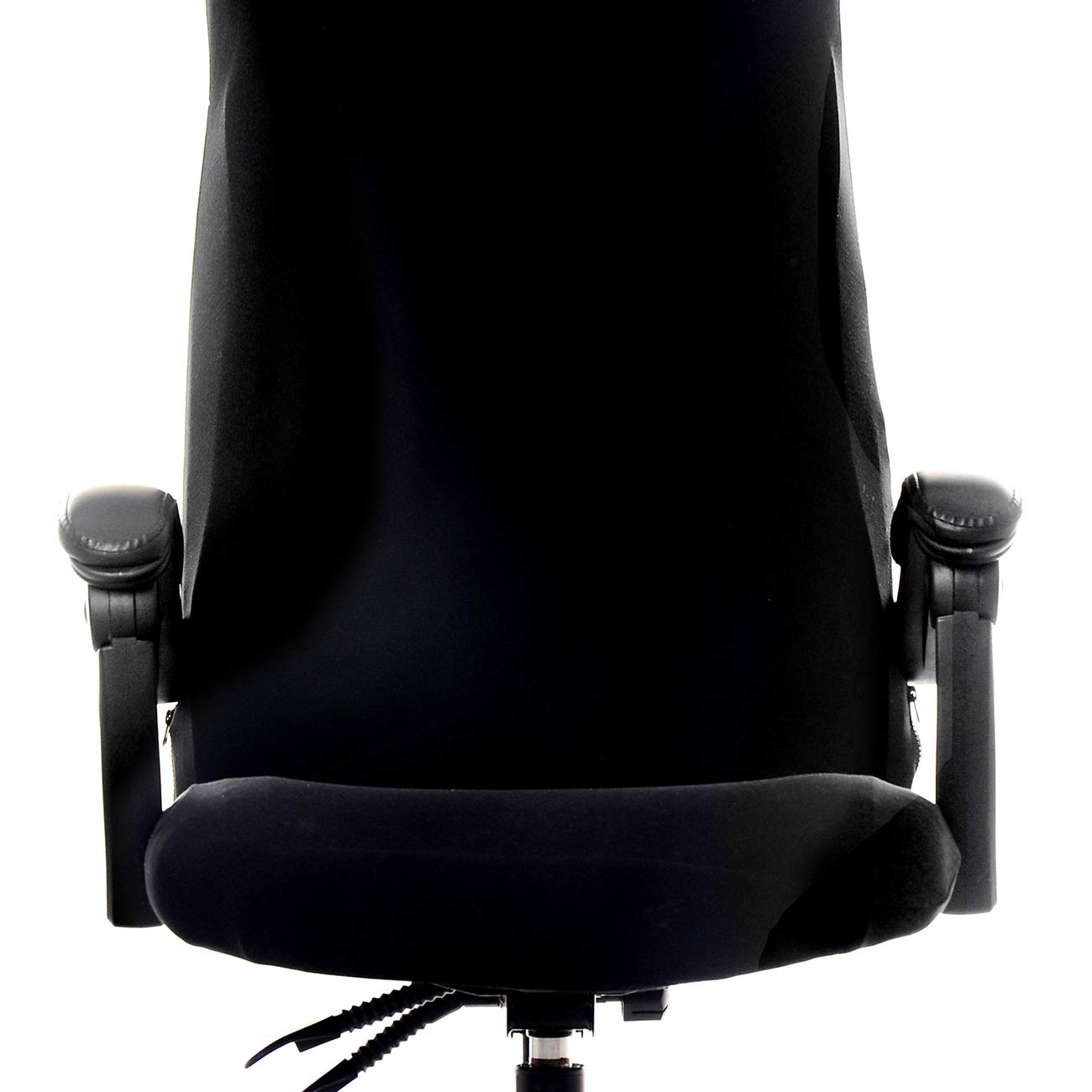 Stretch Office Chair Cover - Universal High Back Slipcover for Home & Office (Black)
