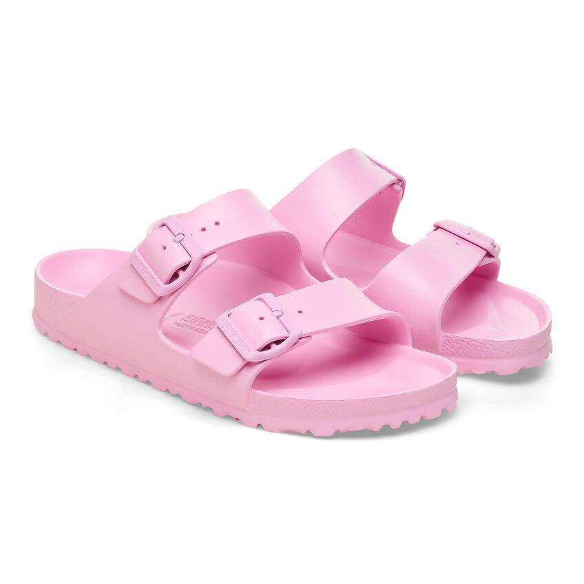Birkenstock Women's Arizona EVA Essentials Sandal - Comfortable Lightweight Slip-On Sandals for Women in Fondant Pink | Perfect for Beach, Pool, and Summer Outdoor Activities