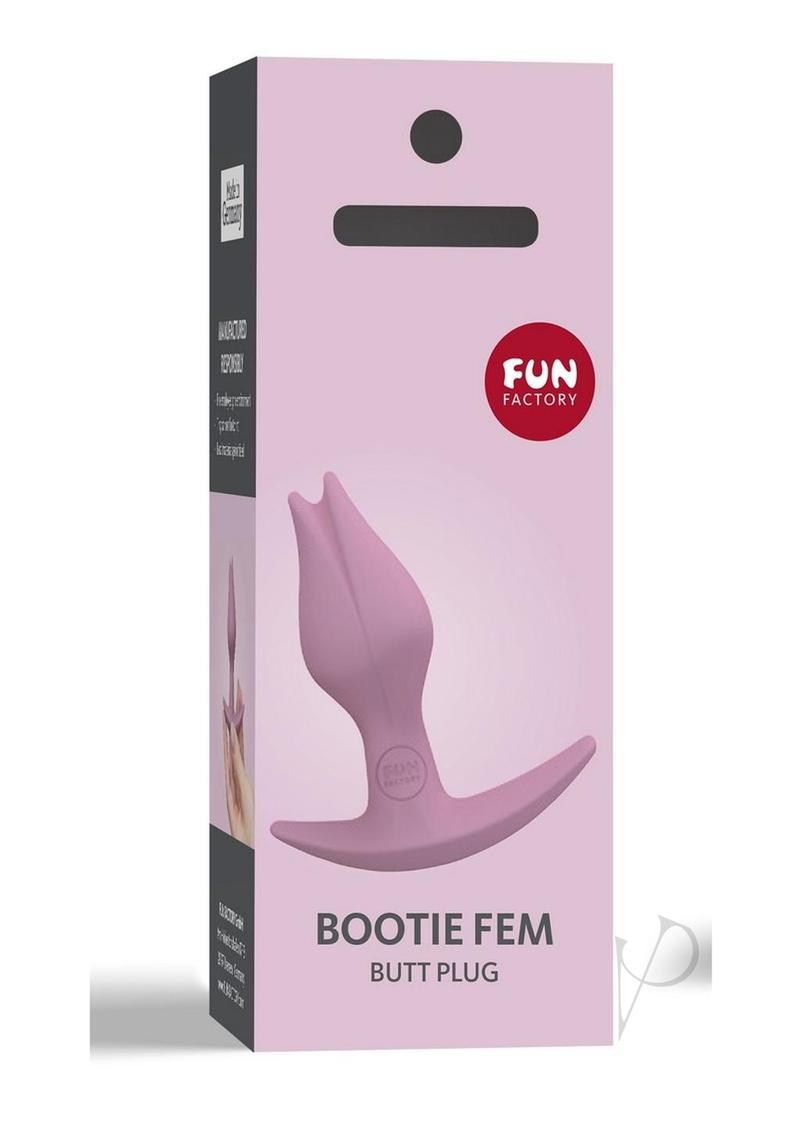 Rose Pink Silicone Anal Plug for Women - Comfortable & Discreet Bootie Fem Butt Plug for Beginners & Advanced Play - Perfect for Solo & Couple Use